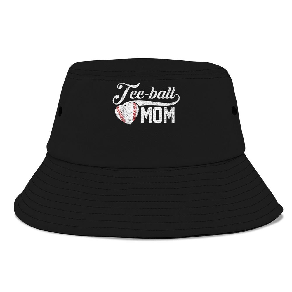 Tee Ball Mom Tball Mom Mothers Day Gifts Bucket Hat, Mother Day Hat, Mother’s Day Gifts