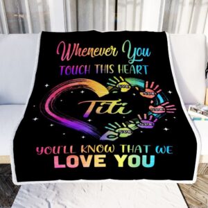 Titi Blanket From Niece Nephew We Love You Kids Personalized Blanket For Mom Mother s Day Gifts Blanket 2 lrkwkr.jpg