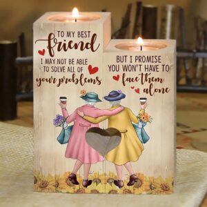 To My Best Friend I Promise You Won T Have To Lacethem Alone Candle Heart Candle Holders Mother s Day Candlestick 1 hgpdd0.jpg