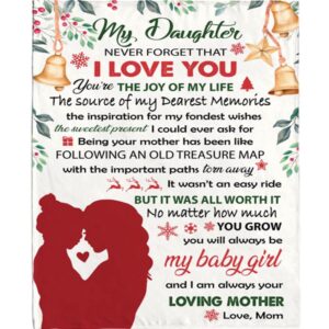 To My Daughter Mom Love You Christmas…