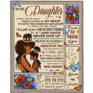 To My Daughter Mom Love You Never…