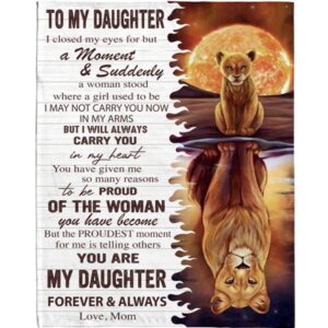 To My Daughter Mom Love You Proud…