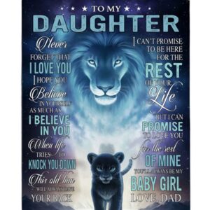 To My Daughter Never Forget Dad Love…