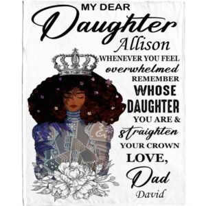 To My Daughter Straighten Your Crown Warrior…