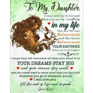 To My Daughter You Are My Everything…