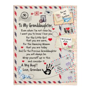 To My Granddaughter Grandma Love You Wrap…