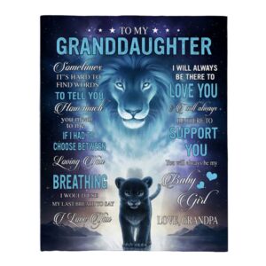 To My Granddaughter I Be There To…