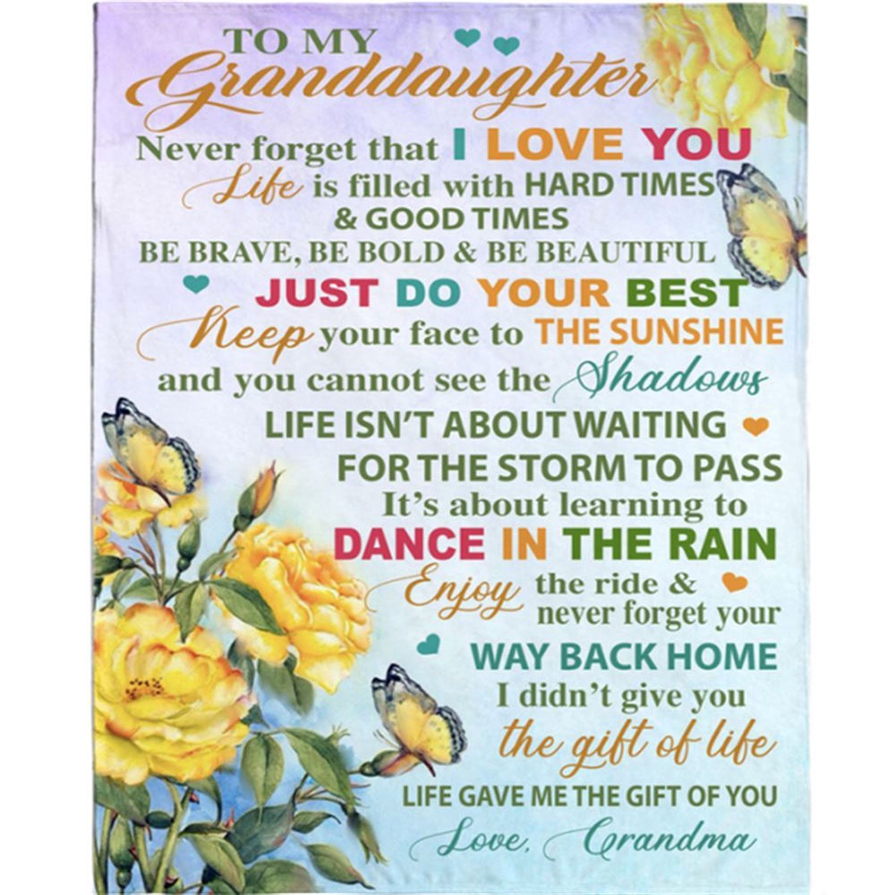 To My Granddaughter I Love You Gift Ideas From Grandma Blanket, Blankets For Mothers Day To My Granddaughter I Love You Gift Ideas From Grandma Blanket, Blankets For Mothers Day