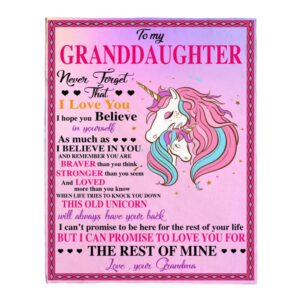 To My Granddaughter Never Forget That I…