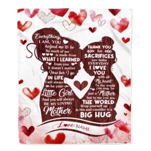 To My Mom Blanket From Daughter I…