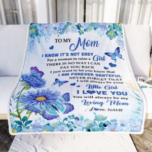 To My Mom Blanket From Daughter Son Butterfly I Am Forever Grateful Mom Mother Day Blanket Personalized Blanket For Mom 2 eg5gbz.jpg