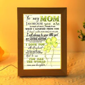 To My Mom From Daughter Four Leaf…