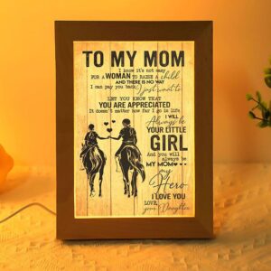 To My Mom Love From Daughter 1…