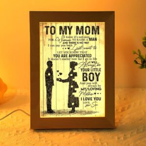 To My Mom Love From Son Mother’s…