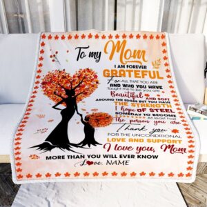 To My Mom Mommy From Daughter Son Kids Heart Tree I Love You More Than Will Ever Know Mother Day Blanket Personalized Blanket For Mom 2 rzlihk.jpg