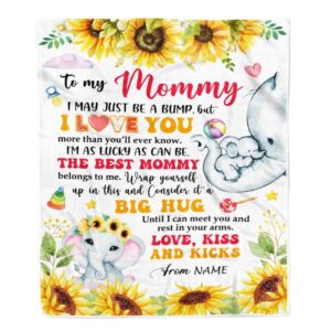 To My Mommy Blanket From Baby Name…