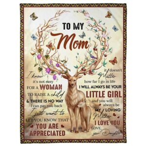 To My Mommy Blanket From Kids Raise…