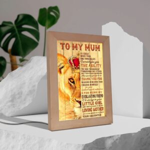 To My Mum Lion Frame Lamp Picture Frame Light Frame Lamp Mother s Day Gifts 3 u7vkop.jpg