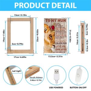 To My Mum Lion Frame Lamp Picture Frame Light Frame Lamp Mother s Day Gifts 4 u2xaoo.jpg