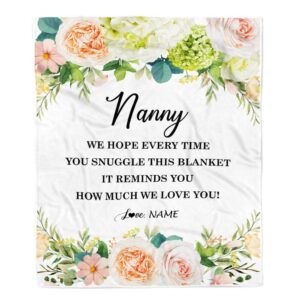 To My Nanny Blanket From Kids How Much We Love You Mother Day Blanket Personalized Blanket For Mom 1 kasw5t.jpg