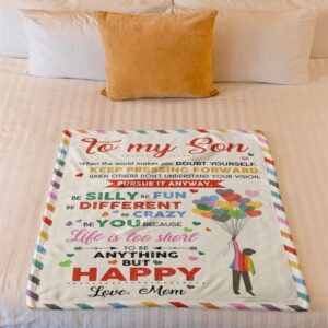 To My Son Blanket From Father Mother Keep Pressing Forward Heart Balloons Blanket Blankets For Mothers Day 2 y971wt.jpg