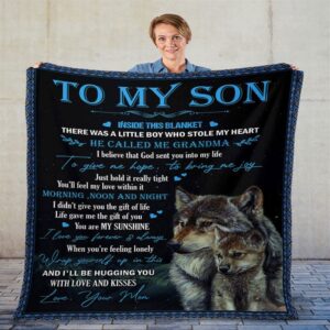 To My Son Blanket From Father Mother Wolves Give Me Hope Bring Joy Blanket Blankets For Mothers Day 2 qs1ind.jpg