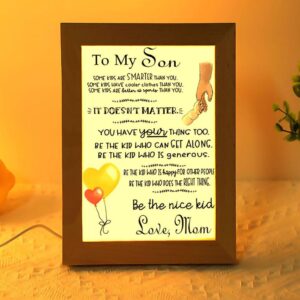 To My Son From Love Mom Vertical…
