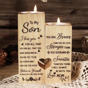To My Son, I Love You Candle…