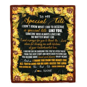 To My Special Titi Blanket From Niece Nephew Thank You Mother Day Blanket Personalized Blanket For Mom 1 v9slh8.jpg