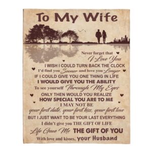 To My WifeI Love You Husband Guitar Tree Gift Ideas Blanket Blankets For Mothers Day 1 cmuzs5.jpg