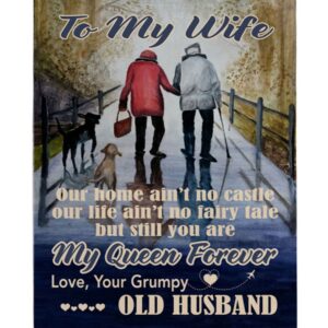 To My Wife Husband I Love You Forever Always Want To Be Your Last Everything Gift Fleece Blanket Blankets For Mothers Day 1 qifqzb.jpg