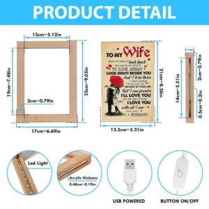 To My Wife Of Your Life I Can Promise I Ll Love You Frame Lamp Picture Frame Light Frame Lamp Mother s Day Gifts 4 ghh983.jpg