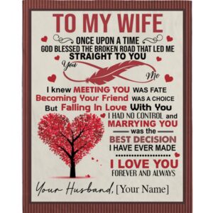 To My Wife Once Upon Time God…