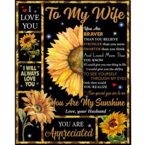 To My Wife You Are My Sunshine…