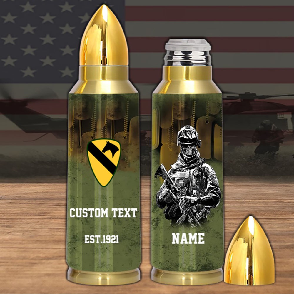 Veteran Army Bullet Tumbler Cavalry Division 1st Cavalry Division, Army Tumbler, Bullet Tumbler, Military Tumbler Veteran Army Bullet Tumbler Cavalry Division 1st Cavalry Division, Army Tumbler, Bullet Tumbler, Military Tumbler