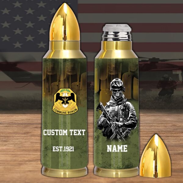 Veteran Army Chemical Materials Bullet Tumbler, Army Tumbler, Bullet Tumbler, Military Tumbler, Veteran Gift