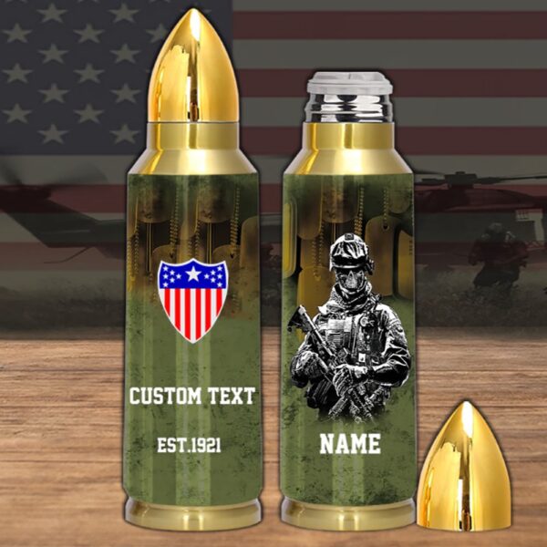 Veteran Army Corps Adjutant General s Corps Bullet Tumbler, Army Tumbler, Bullet Tumbler, Military Tumbler, Veteran Gift