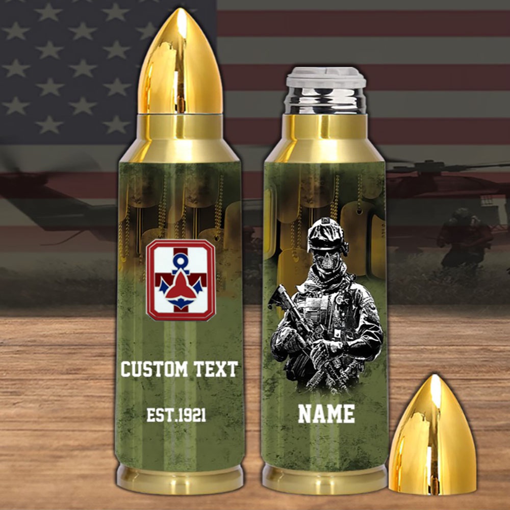 Veteran Army Medical Command 307th Medical  Brigade Bullet Tumbler, Army Tumbler, Bullet Tumbler, Military Tumbler, Tumbler Gift