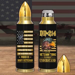 Veteran Bullet Tumbler Proud US Veteran Navy Tumbler Bullet Tumbler Military Tumbler cs79ns.jpg