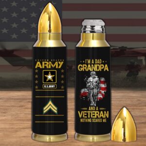 Veteran Custom Bullet Tumbler I’m A Dad…