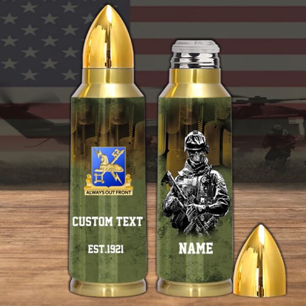 Veteran First US Army 177th Military lntelligence Bullet Tumbler, Army Tumbler, Bullet Tumbler, Military Tumbler, Personalized Gift