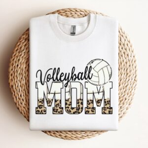 Volley Ball Mom Sport Sweatshirt, Mother Sweatshirt,…