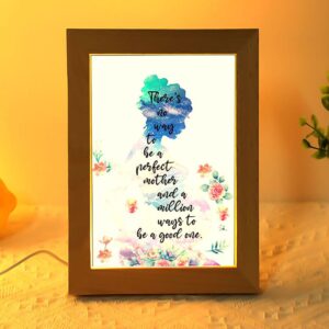 Watercolor Pregnancy Frame Lamp There Is No…