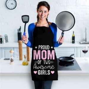 Women Mom of 2 Girls Two Daughters Mothers Day Apron Aprons For Mother s Day Mother s Day Gifts 2 o5m8bz.jpg