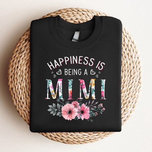 Womens Happiness Is Being A Mimi Announcement Mothers Day Sweatshirt, Mother Sweatshirt, Sweatshirt For Mom, Mum Sweatshirt