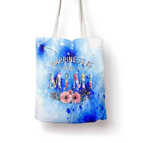 Womens Happiness Is Being A Mimi Announcement Mothers Day Tote Bag, Mom Tote Bag, Tote Bags For Moms, Gift Tote Bags