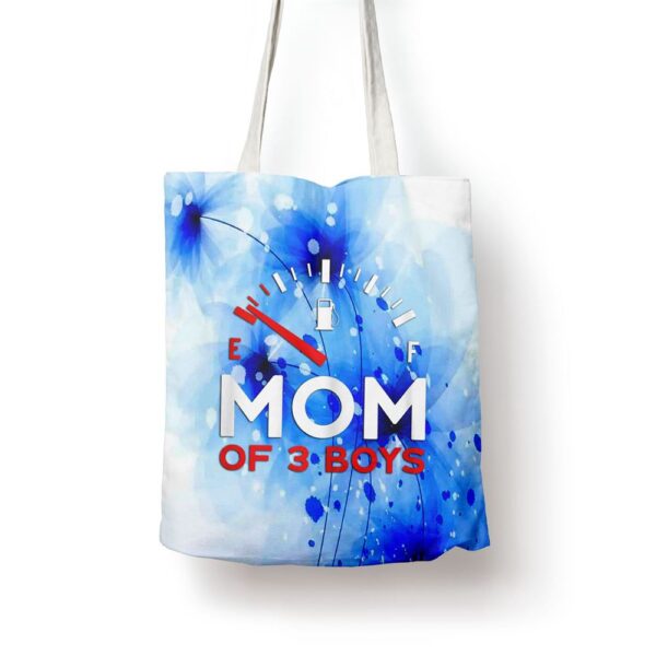 Womens Mother Of 3 Boys Mothers Day Mom Tote Bag, Mom Tote Bag, Tote Bags For Moms, Gift Tote Bags