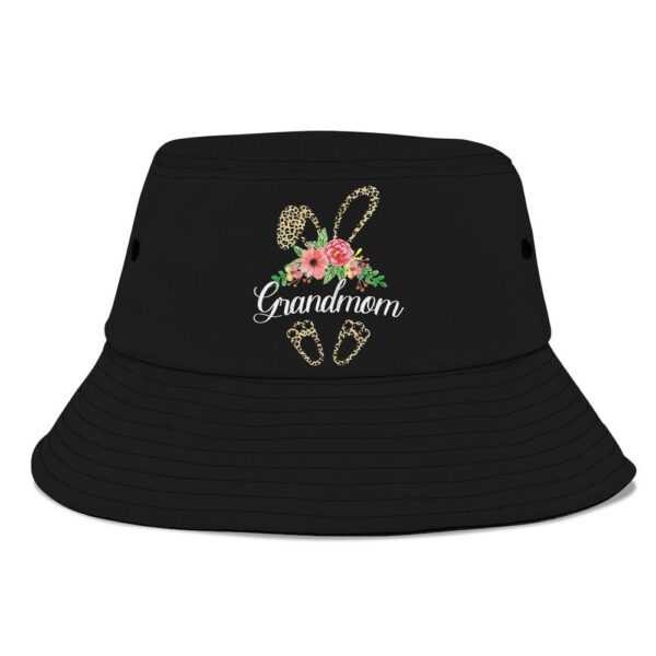 Womens Mothers Day Easter Gifts Flower Grandmom Leopard Bunny Bucket Hat, Mother Day Hat, Mother’s Day Gifts
