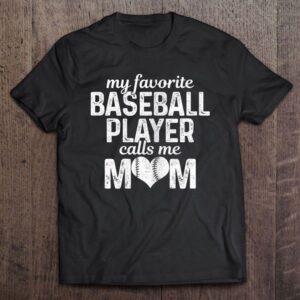 Womens My Favourite Baseball Player Calls Me…