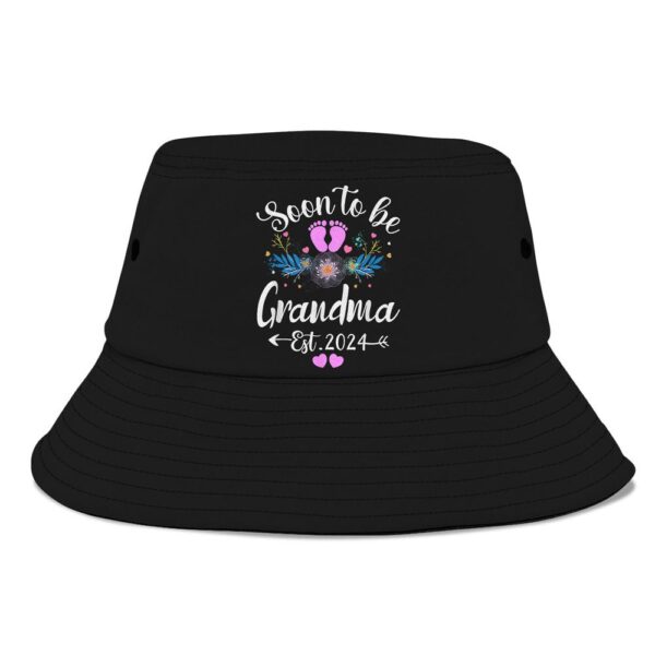 Womens Soon To Be Grandma 2024 Mothers Day Bucket Hat, Mother Day Hat, Mother’s Day Gifts